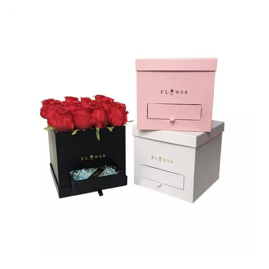 Flower Box with Chocolates